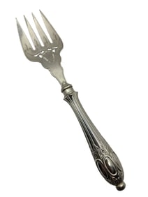 Thomas Prime 1843-1891 Birmingham Silver Plate Serving Fish Fork