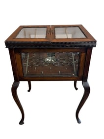 1920's Rising Bar Cabinet