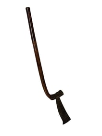 Hand Made Primitive Adze With Hand Hammered Blade.