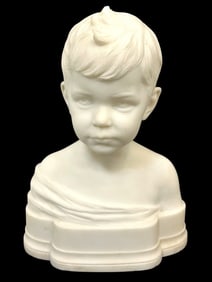 Lilli Wislicenus-Finzelberg Germany Marble Bust Boy