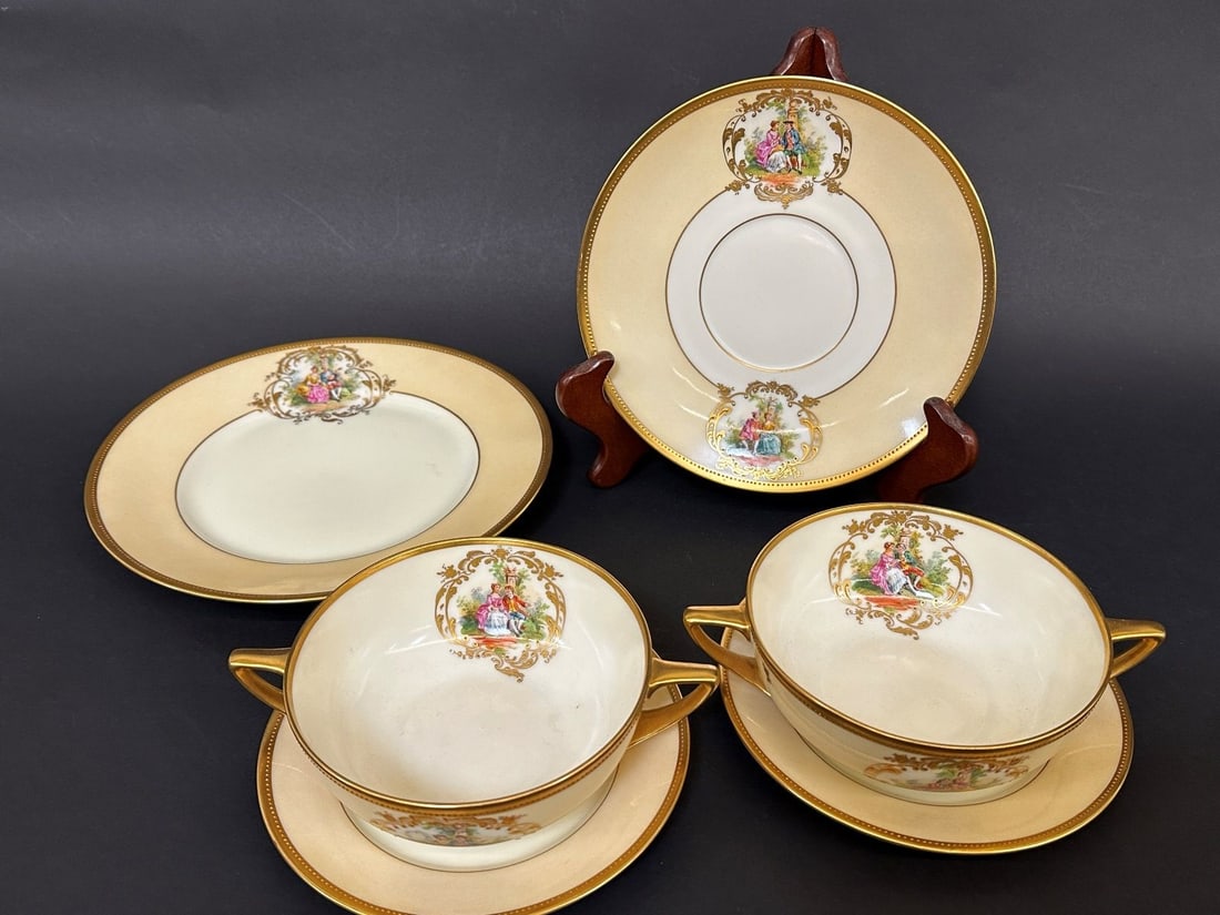 Dresden China Pieces (1 of 4)