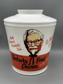 1954 Kentucky Fried Chicken Lite Globe Glass Shade