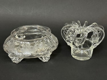 (2) Art Glass Whimsy Pieces