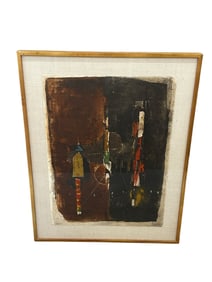 Johnny Friedlaender Abstract Lithograph S/N