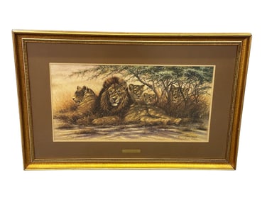 Kim Brooks S/N Lithograph "Amber Glow"