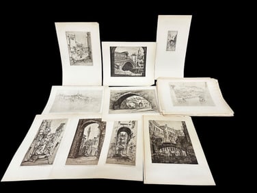 (36) John Taylor Arms Prints and Etchings