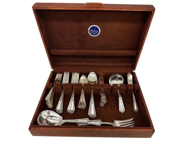 American Silver Co. Silver Plate Flatware Set