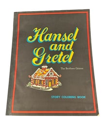 Hansel & Gretel The Brothers Grimm Oversize Coloring Book