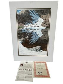 Bev Doolittle S/N Lithograph "Season of the Eagle"
