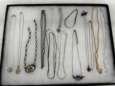 Group of Sterling Silver Jewelry