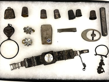 Group of Miscellaneous Sterling Silver Pieces