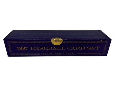 1987 Topps Tiffany Complete Sealed Set #0003714