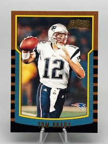 Tom Brady 2000 Bowman Rookie #236 Football Card