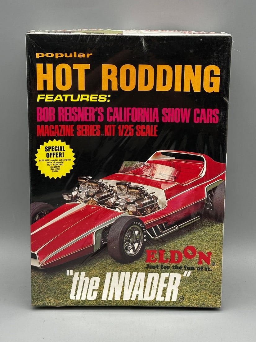 Popular Hot Rodding Eldon "The Invader" Bob Reisner's CA Show Cars 1/25 Scale Magazine Series (1 of 3)