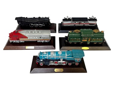 (5) Avon Lionel Train Models