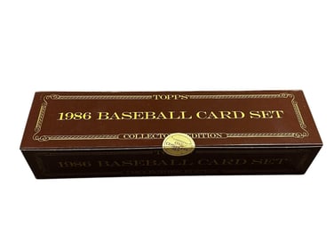 1986 Topps Tiffany Baseball Complete Set NIB