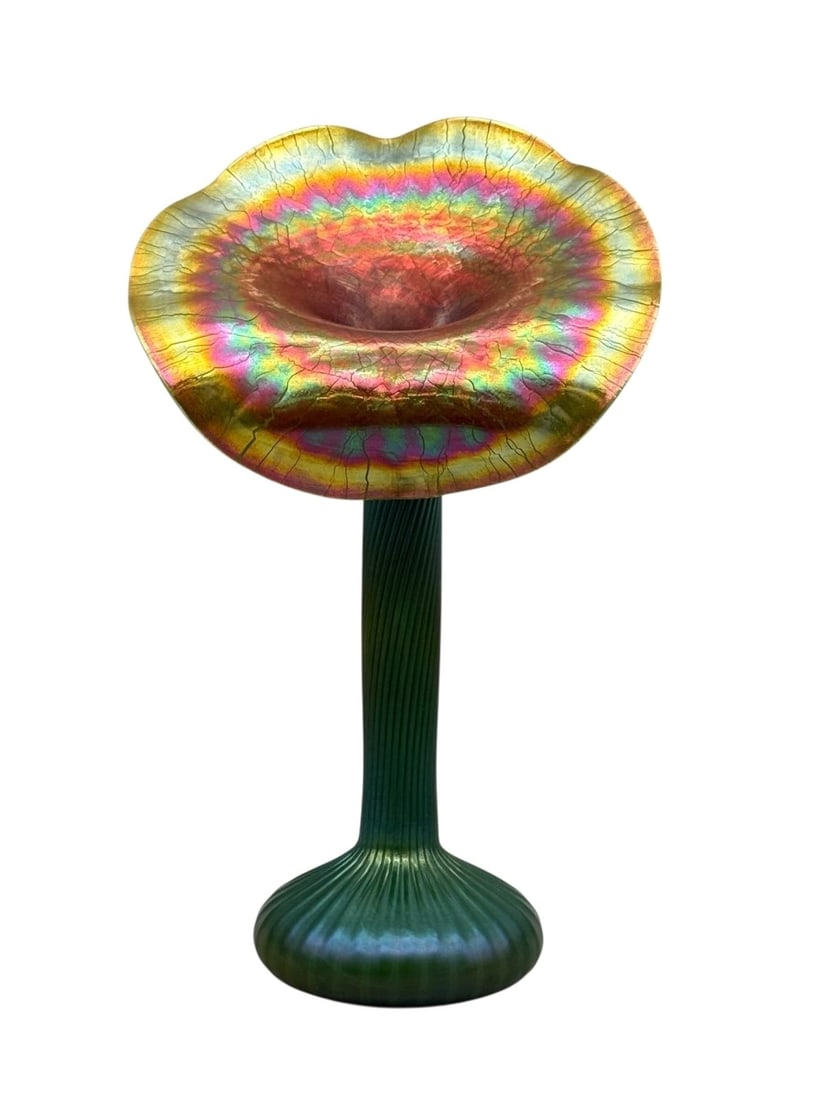 Lundberg Studios Iridescent Jack-in-the-Pulpit Vase (1 of 6)