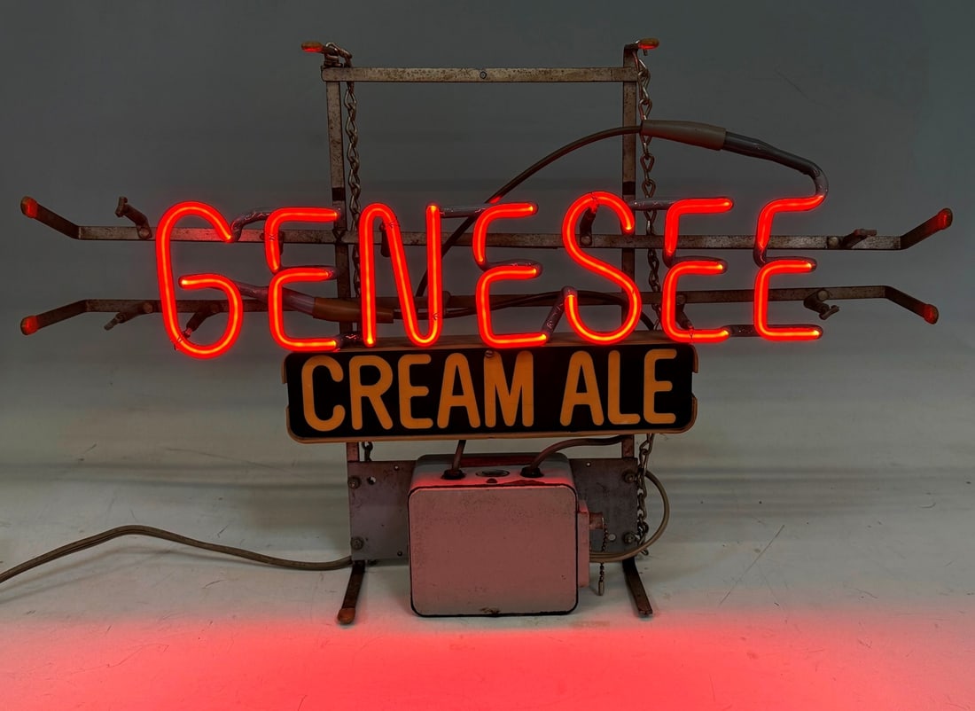 Vintage Genesee Cream Ale Neon Sign (1 of 6)