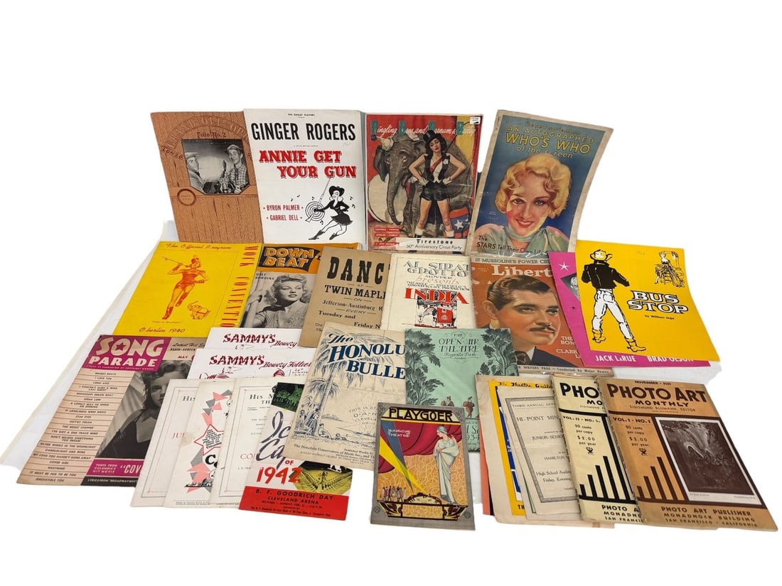 Group of Musical Theater Ephemera (1 of 8)