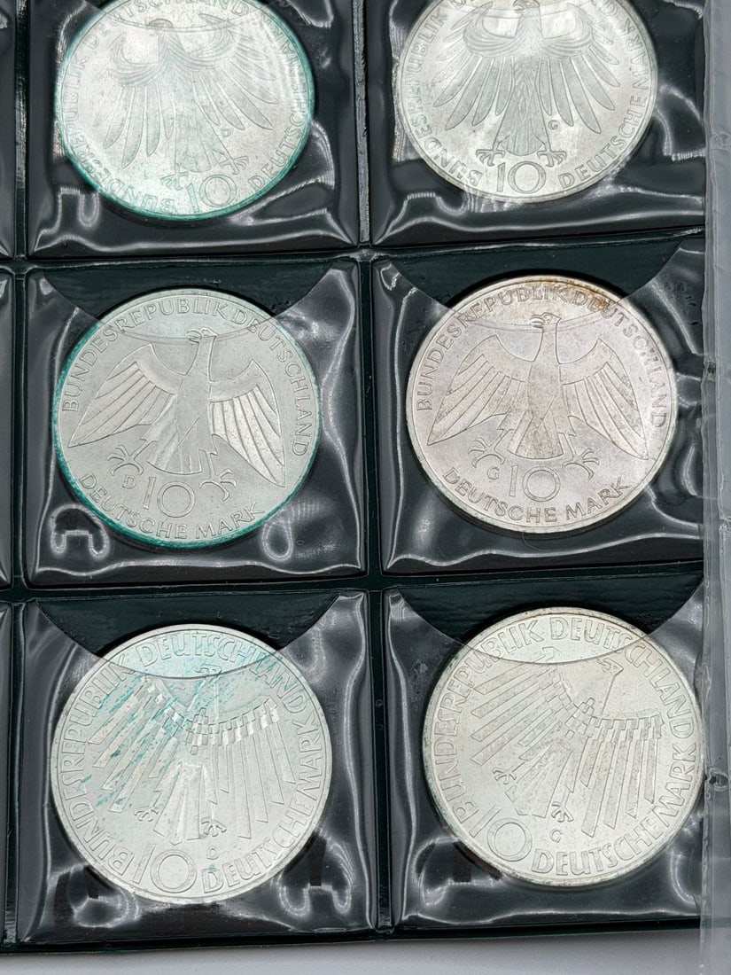 (3) Complete Sets 24 Each Munich Olympic Games Error Series I Inscription Deutschland - 5