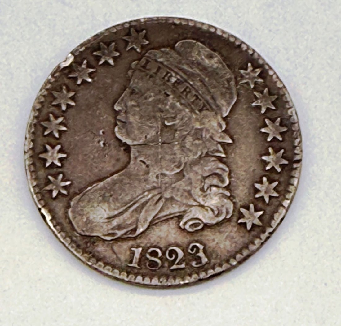 1823 Capped Bust Half Dollar Type 1 (1 of 2)