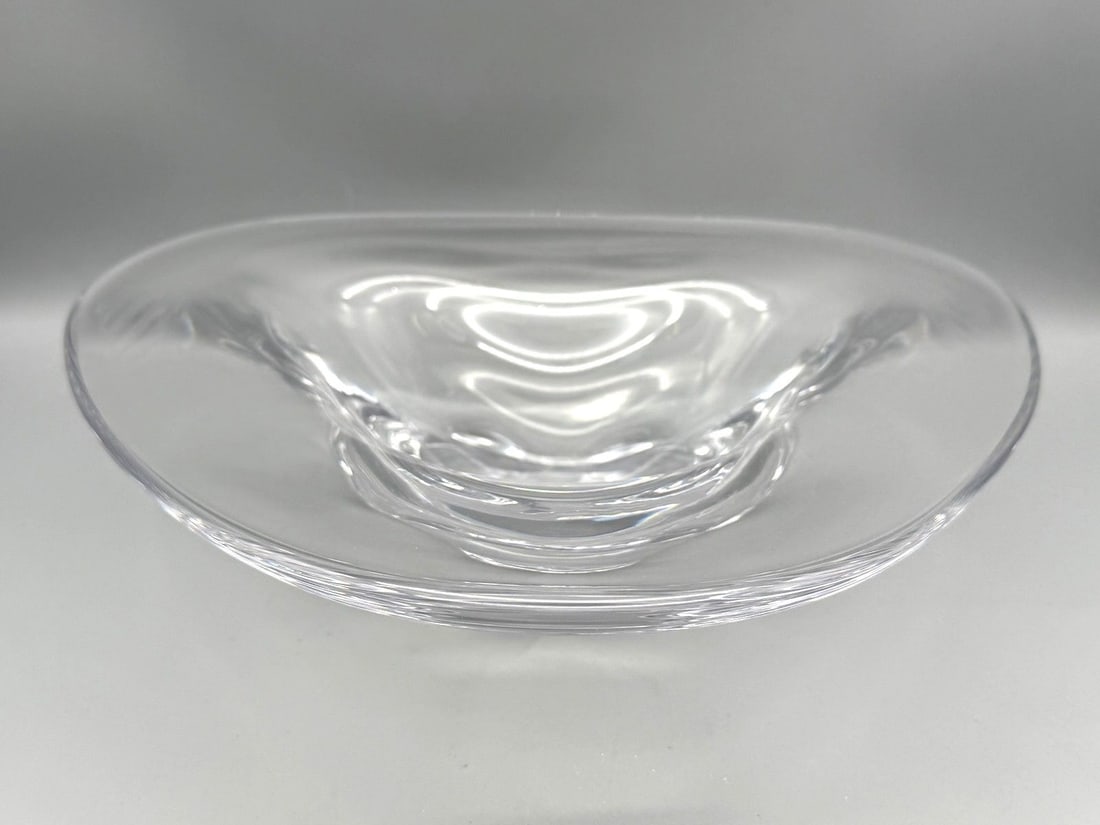 Orrefors Crystal Center Bowl (1 of 3)