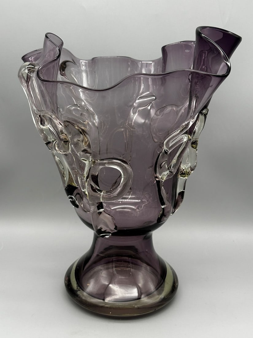 Artisan Blown Glass Vase (1 of 5)