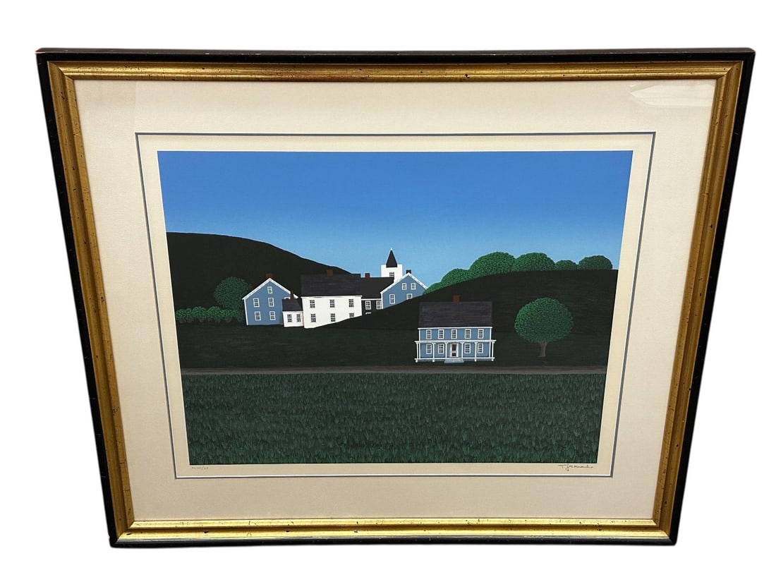 Theodore Jeremenko Serigraph "Beyond the Meadow" (1 of 4)