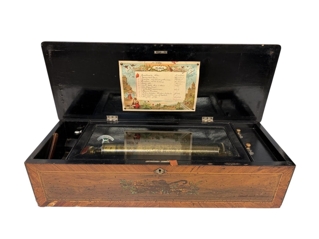 Swiss Cylinder Music Box 13" Cylinder (1 of 11)