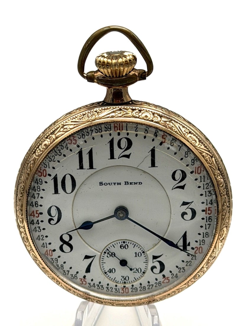 South Bend Gold Filled Pocket Watch (1 of 4)