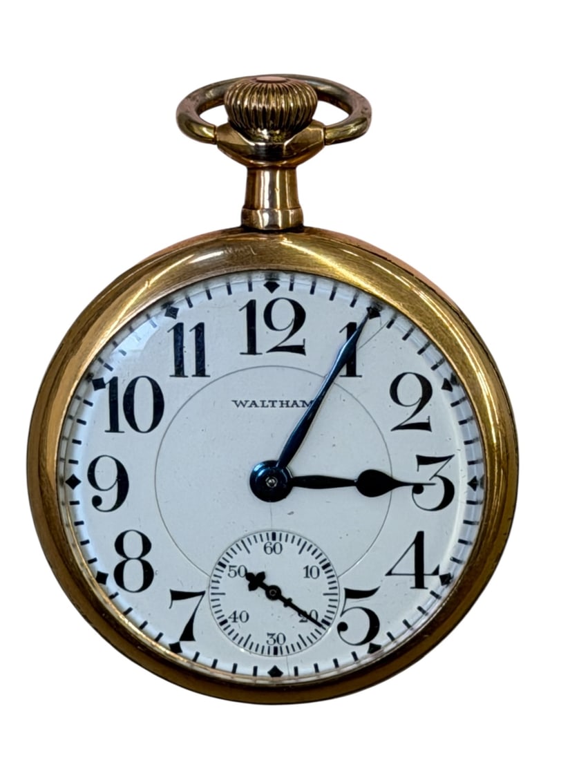 1918 Waltham Gold Filled Pocket Watch (1 of 4)