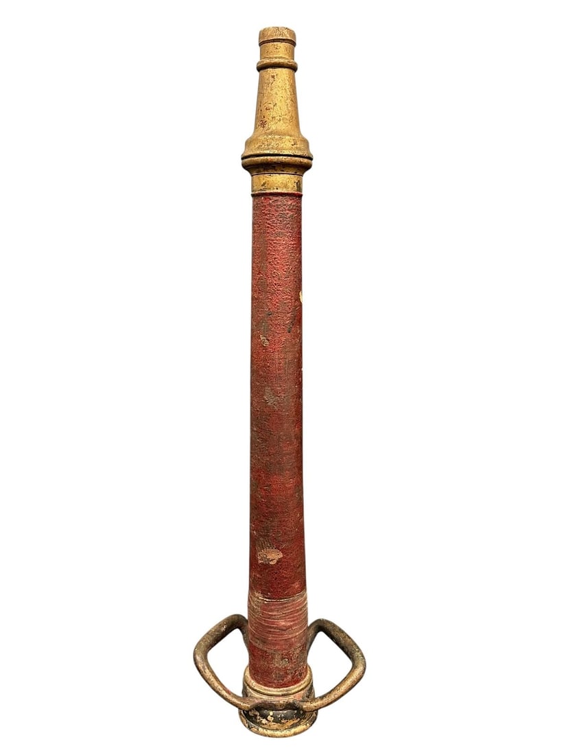 Early 20th Century Antique Fire hose Nozzle (1 of 2)
