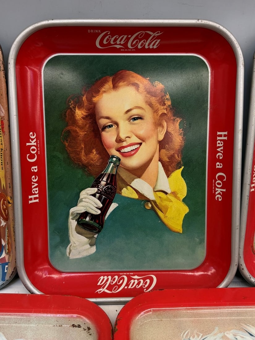 (7) Coca-Cola Trays - 3