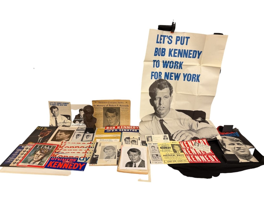 Bobby Kennedy Campaign Memorabilia (1 of 12)