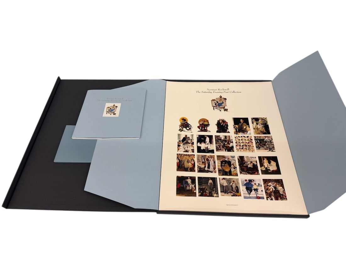 Norman Rockwell Reader's Digest Lithograph Collection in Slip Cover (1 of 4)