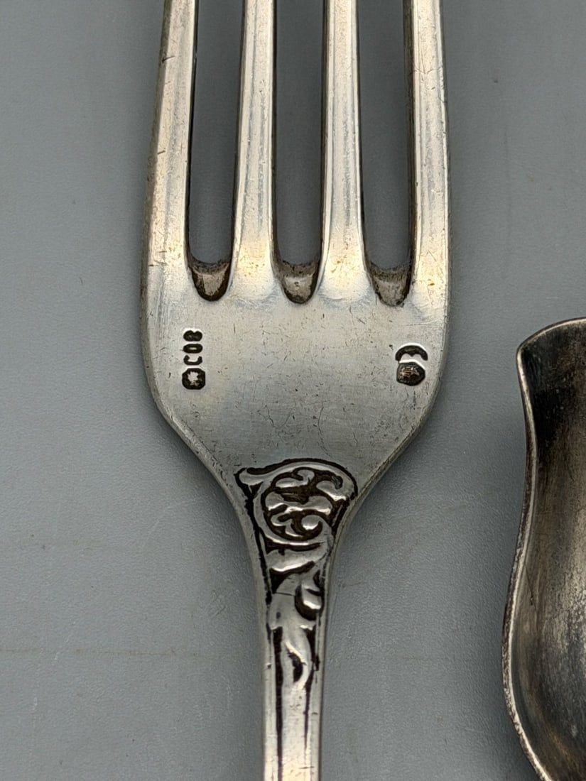 (7) .800 & .900 Silver Flatware Utensils - 3
