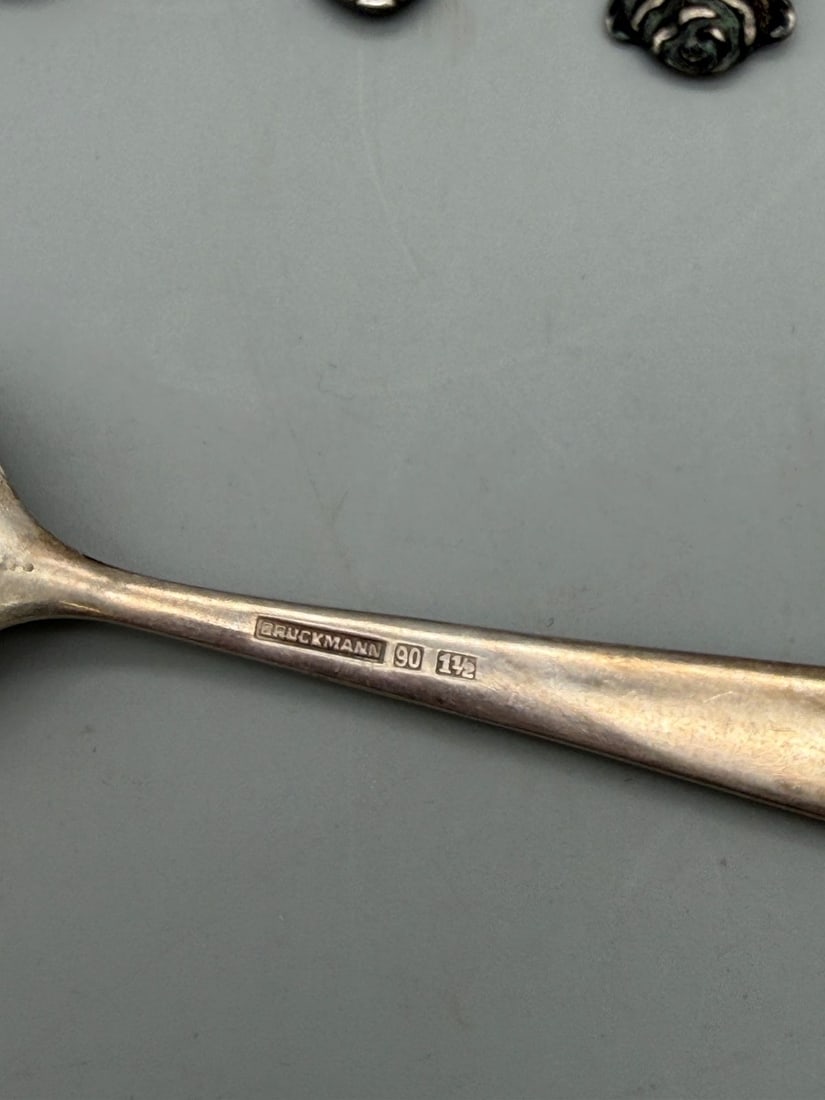 (7) .800 & .900 Silver Flatware Utensils - 6