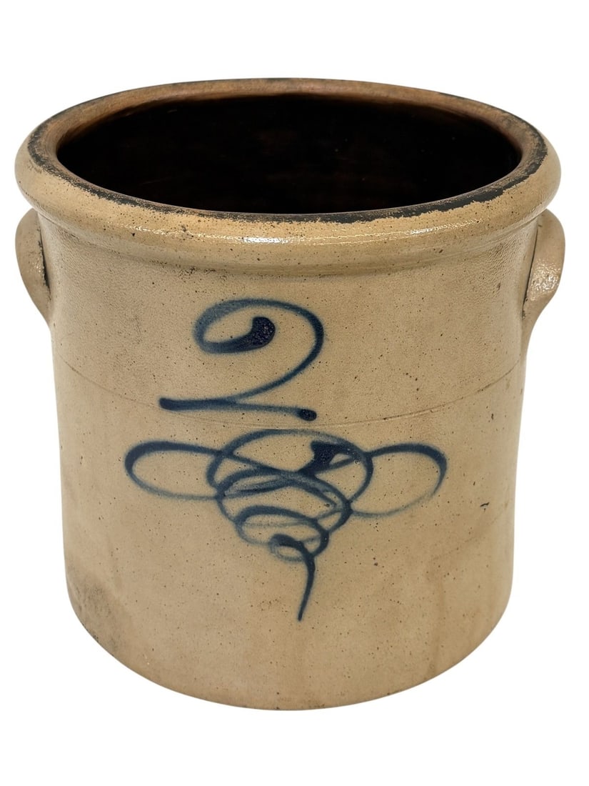 (2) Gallon Stoneware Bee Sting Crock (1 of 5)