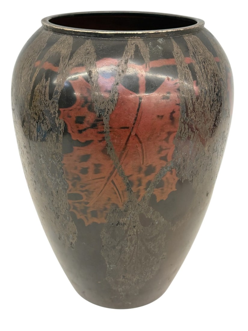 WMF (W?rttembergische) Ikora Germany Art Nouveau Copper Vase (1 of 4)