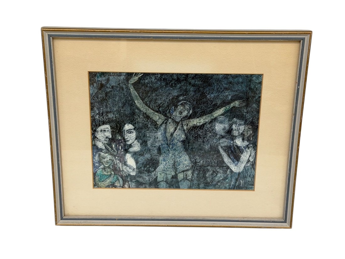 Batik Artwork Framed Signed Craver (1 of 3)
