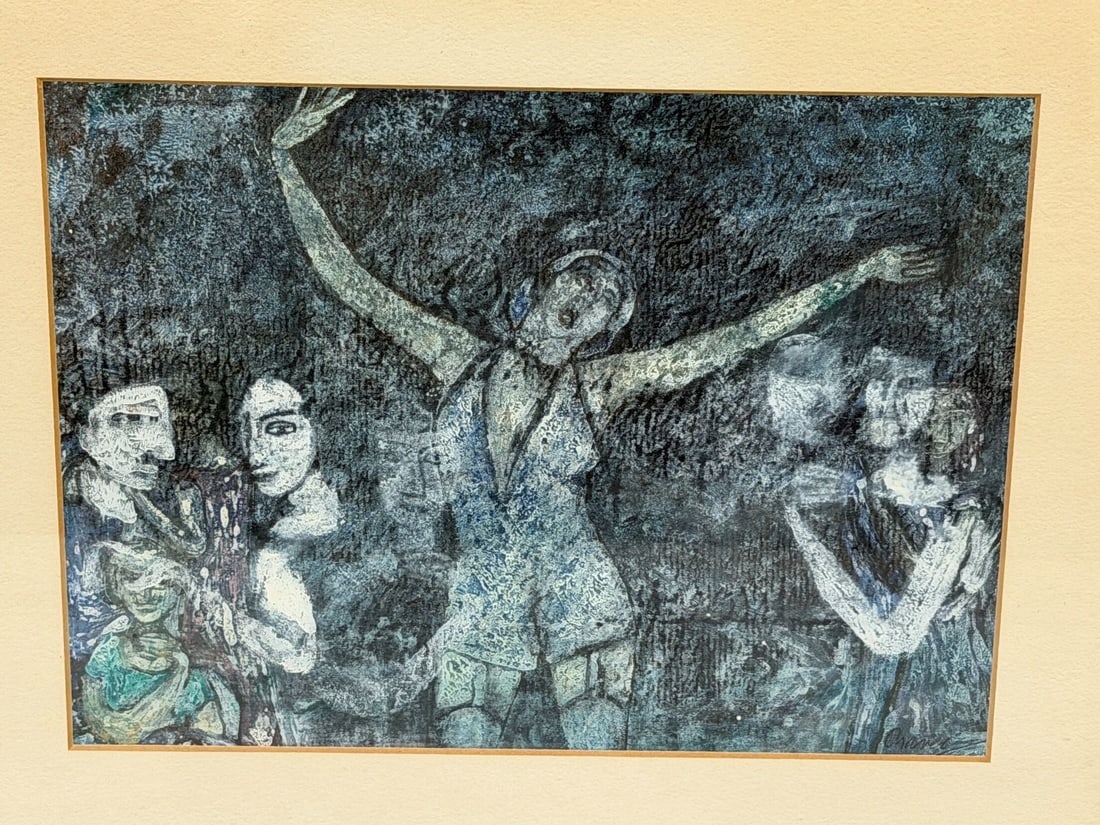 Batik Artwork Framed Signed Craver - 2