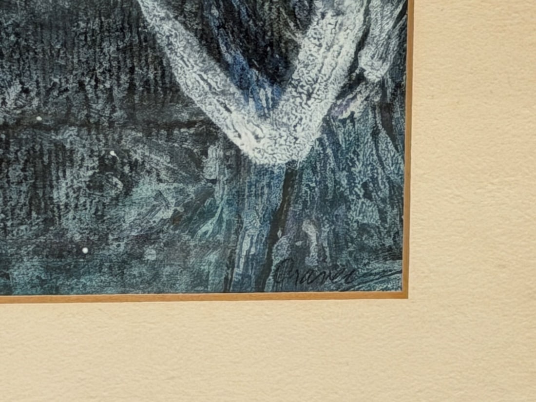 Batik Artwork Framed Signed Craver - 3