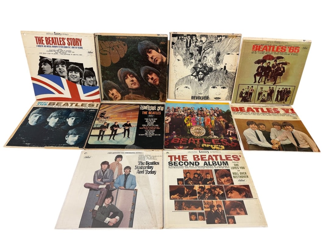 (10) Promotional Copies Beatles Albums (1 of 11)