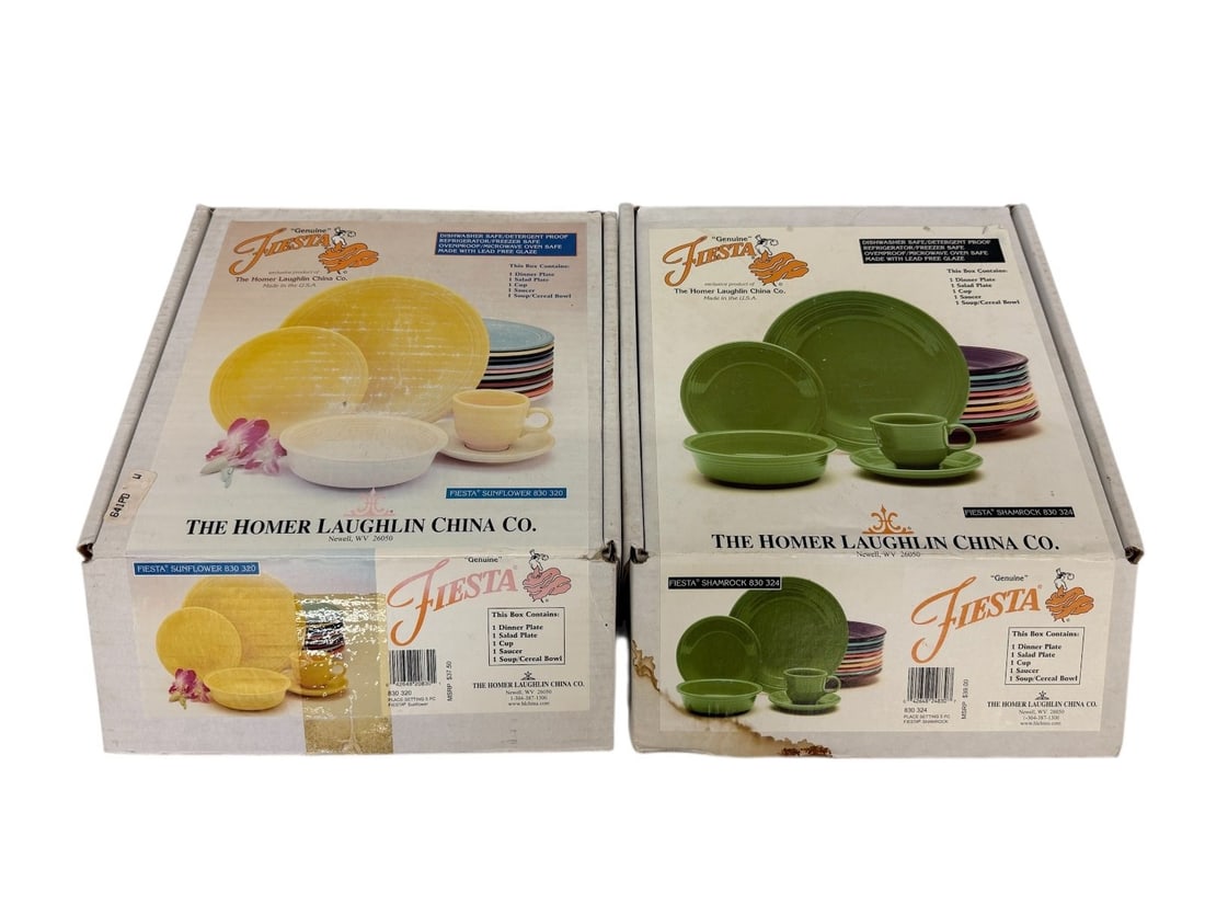 (2) Fiesta Ware Place Setting Box Sets in Original Boxes (1 of 3)