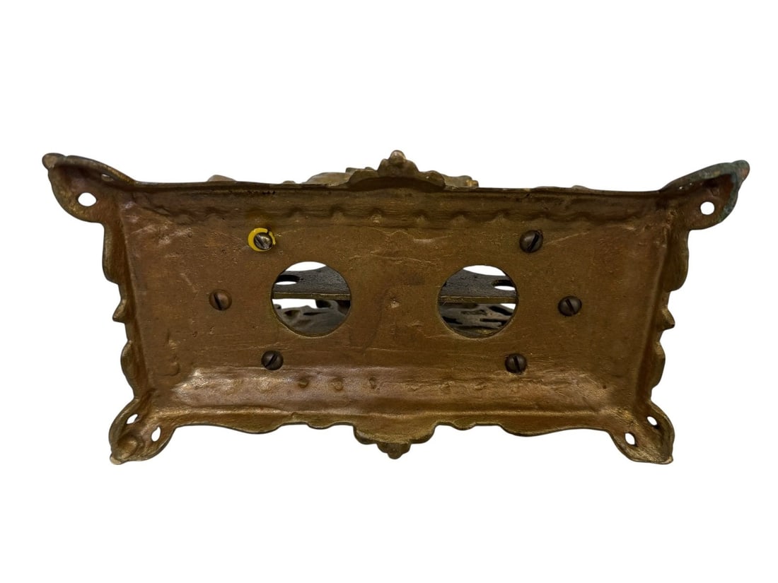 (2) Brass Letter/Napkin Holders - 4