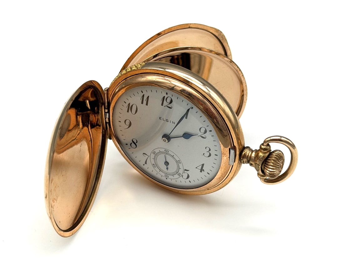 1917 Elgin 15 Jewel Gold Filled Pocket Watch (1 of 4)