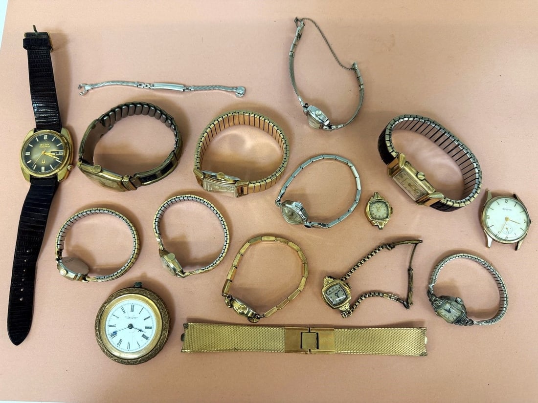 (14) Group of Gold Filled Men's and Ladie's Watches (1 of 5)