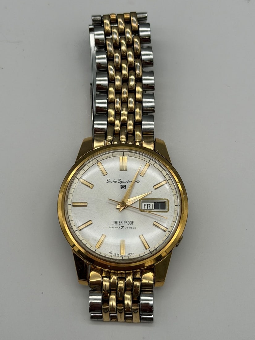 Seiko Sportsmatic 1980 Wrist Watch Day Date (1 of 3)