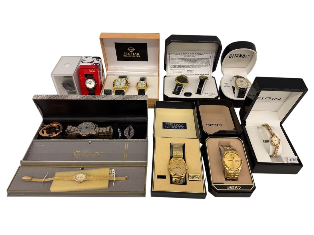 Group of Watches in Original Boxes (1 of 7)