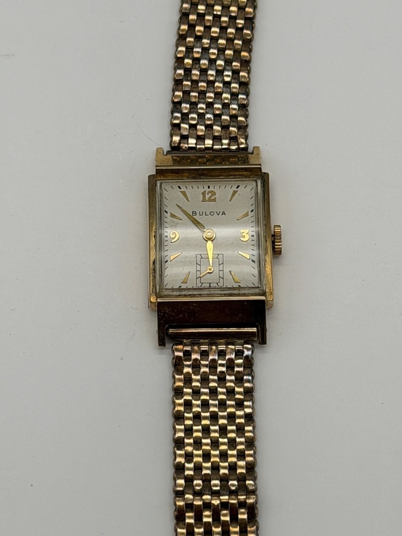 Bulova 21 Jewel 10k Gold Filled Wrist Watch (1 of 4)